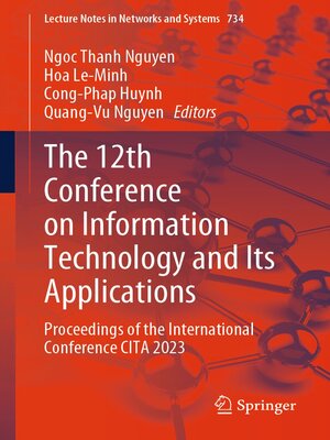 cover image of The 12th Conference on Information Technology and Its Applications